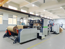 Rolo totalmente automático alimentado com manuseio torcido Máquina de fabricação de papel