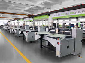 Máquina de corte de papelão KK130 automática completa