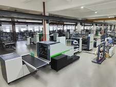 RKHF-550T Máquina de bolsa de papel automática completa com alça torcida