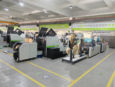 RKHF-460TF Máquina de bolsa de papel automática completa com maçaneta torcida e plana
